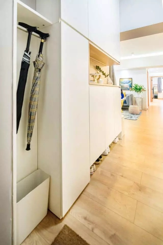 [裝修案例]95平米老房翻新舊房改造，讓凌亂空間瞬間變的整潔收納功能