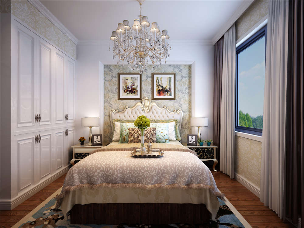 龍湖九里晴川-現(xiàn)代簡(jiǎn)約-臥室設(shè)計(jì)效果圖