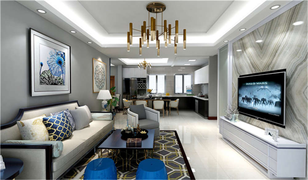 龍湖九里晴川-現(xiàn)代簡(jiǎn)約-臥室設(shè)計(jì)效果圖