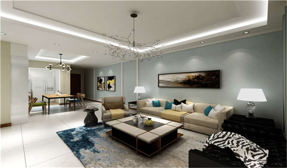 龍湖九里晴川-現(xiàn)代簡約-臥室設計效果圖