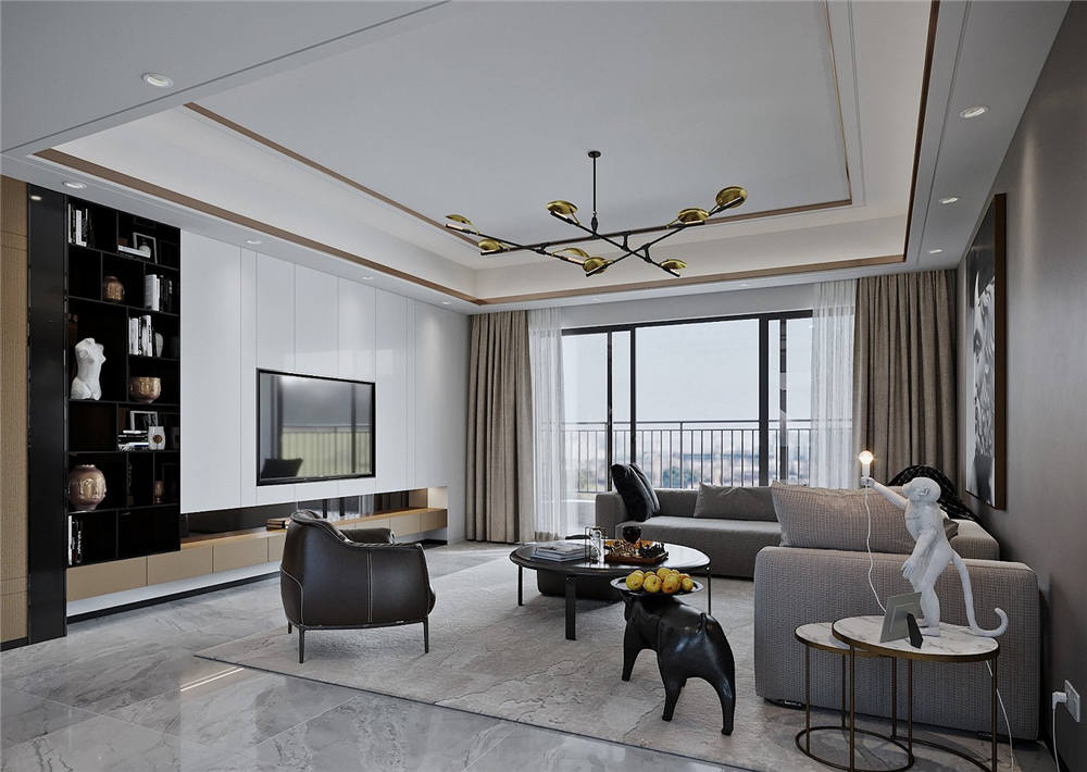 龍湖九里晴川-現(xiàn)代簡約-臥室設(shè)計(jì)效果圖