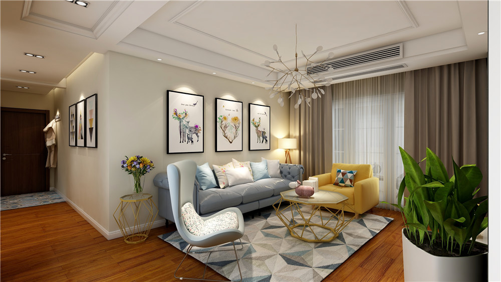 龍湖九里晴川-現(xiàn)代簡(jiǎn)約-臥室設(shè)計(jì)效果圖