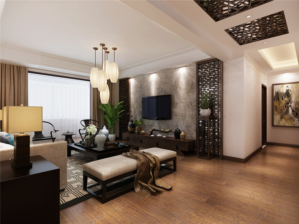 龍湖九里晴川-現(xiàn)代簡約-臥室設計效果圖