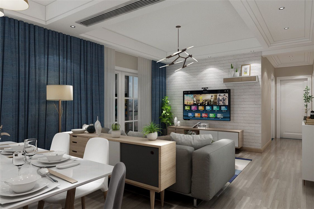 龍湖九里晴川-現(xiàn)代簡約-臥室設(shè)計效果圖