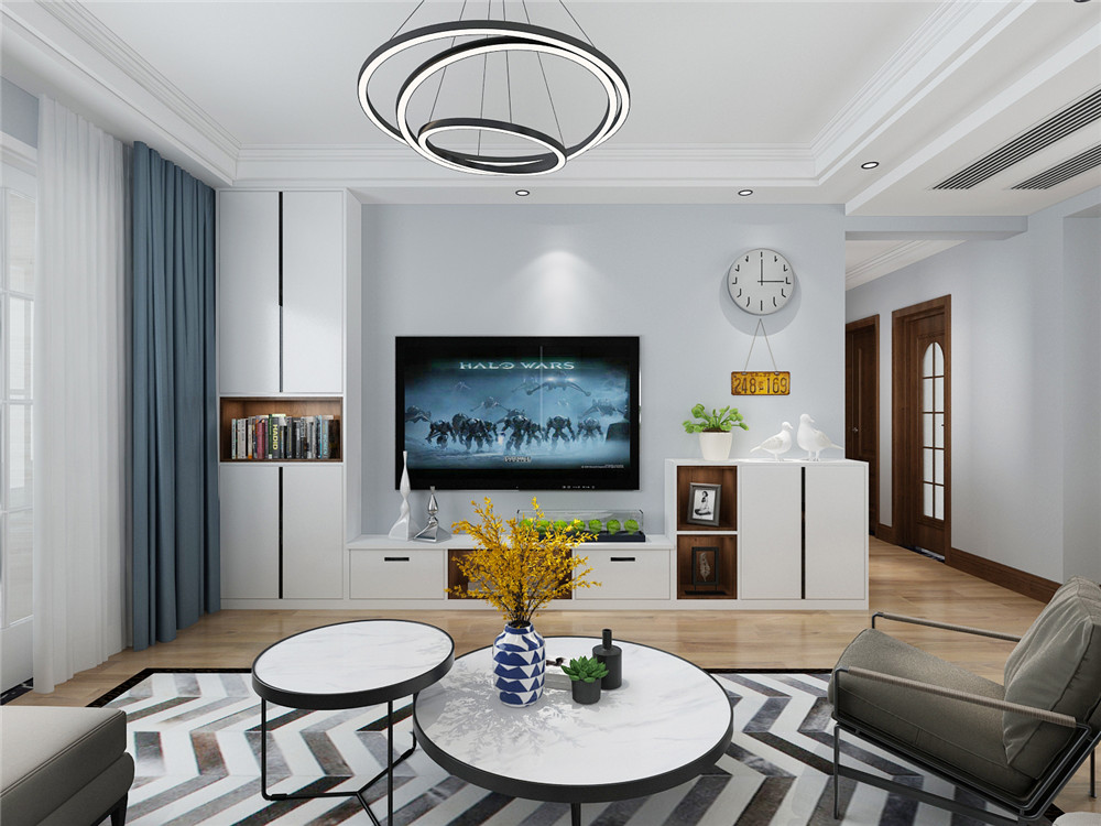 龍湖九里晴川-現(xiàn)代簡約-臥室設(shè)計(jì)效果圖