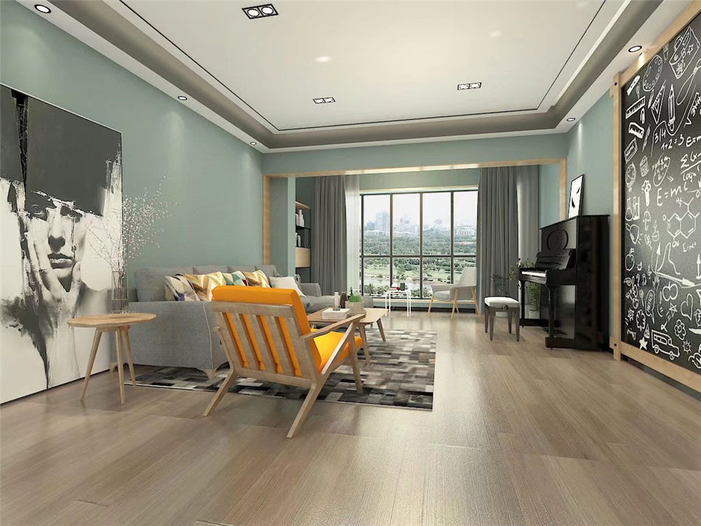 龍湖九里晴川-現(xiàn)代簡約-臥室設計效果圖