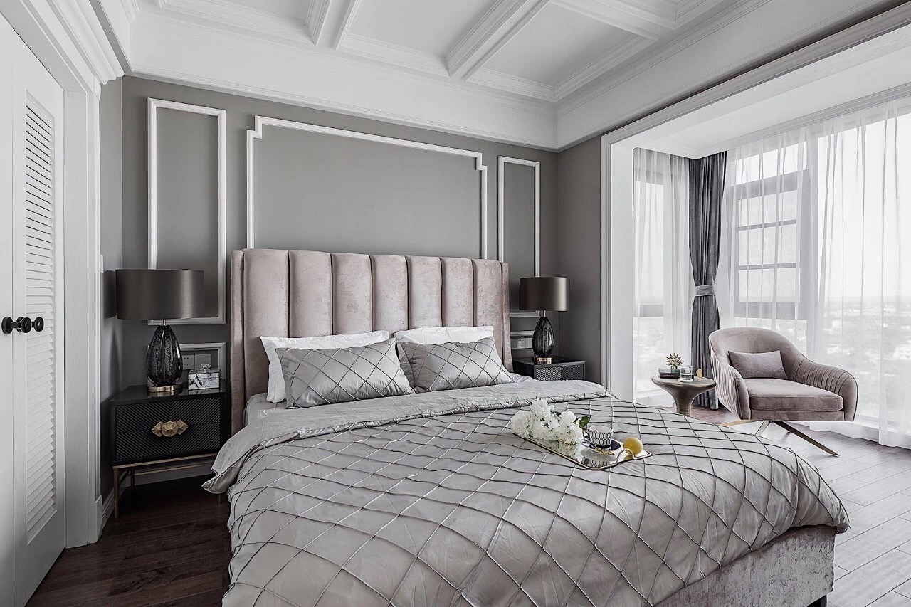 龍湖九里晴川-現(xiàn)代簡約-臥室設(shè)計(jì)效果圖