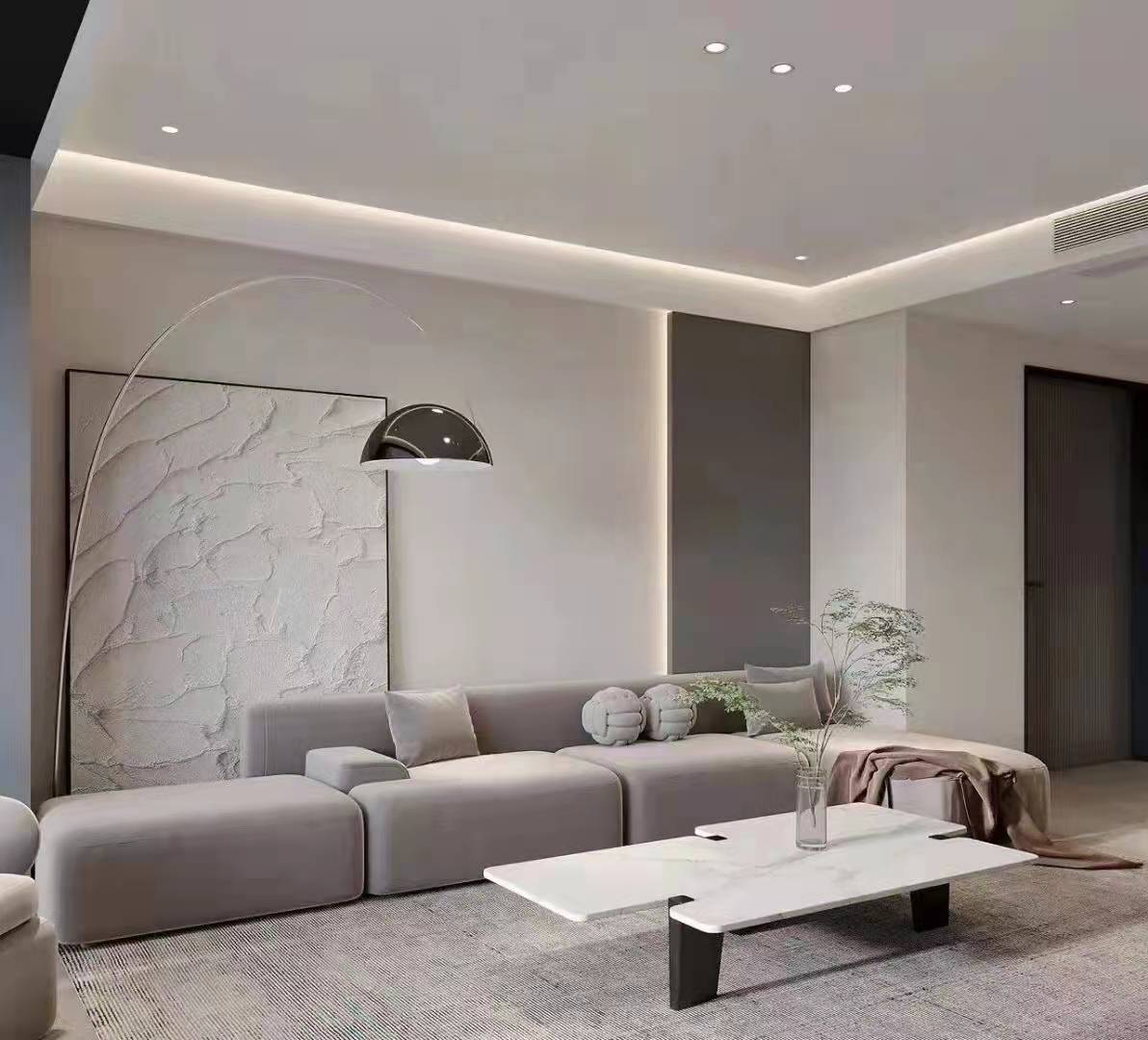 龍湖九里晴川-現(xiàn)代簡約-臥室設(shè)計(jì)效果圖