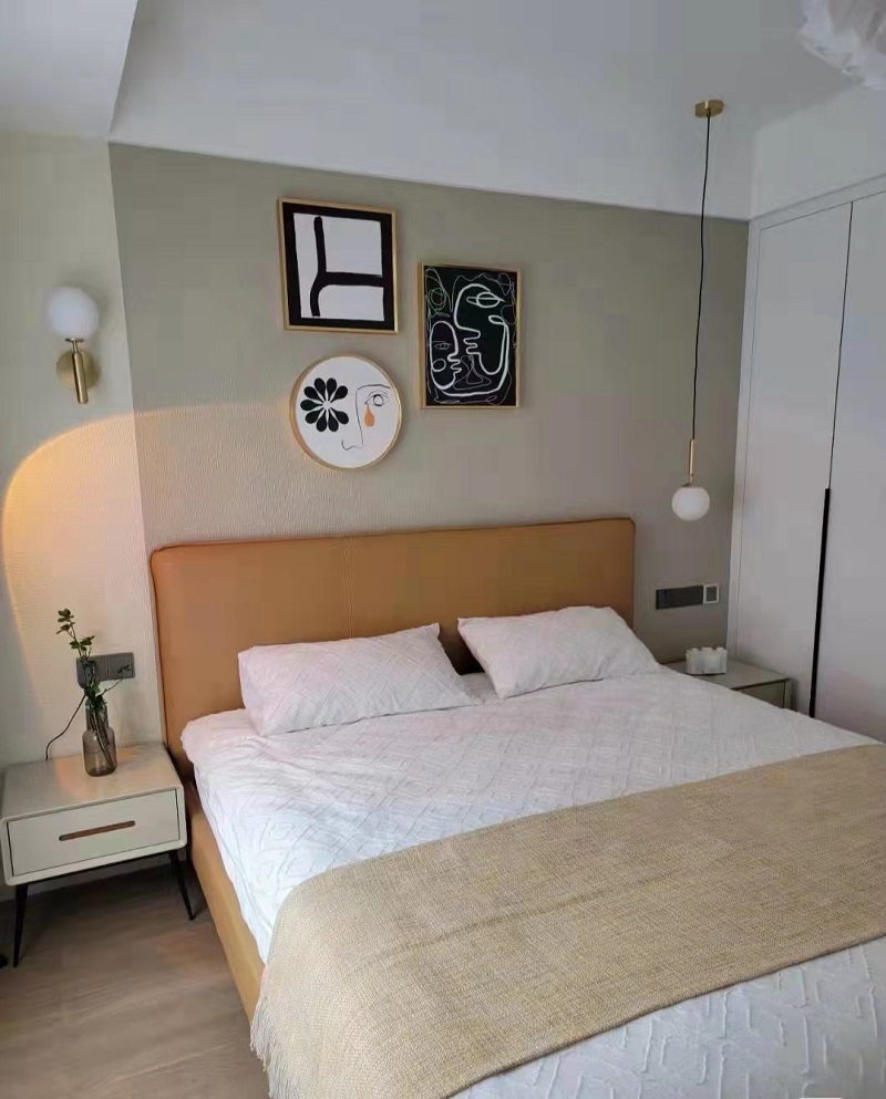 龍湖九里晴川-現(xiàn)代簡(jiǎn)約-臥室設(shè)計(jì)效果圖