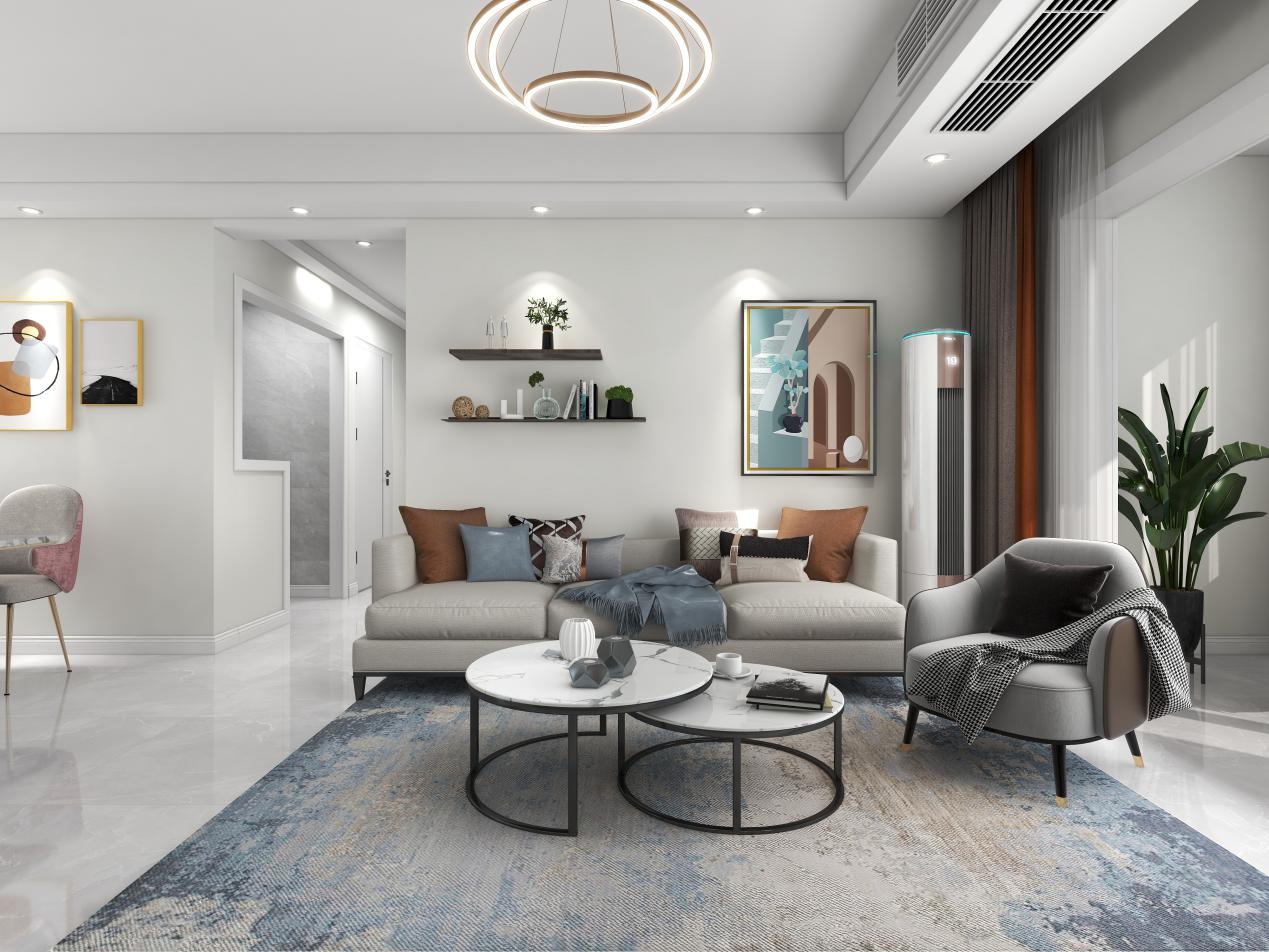 龍湖九里晴川-現(xiàn)代簡約-臥室設(shè)計效果圖