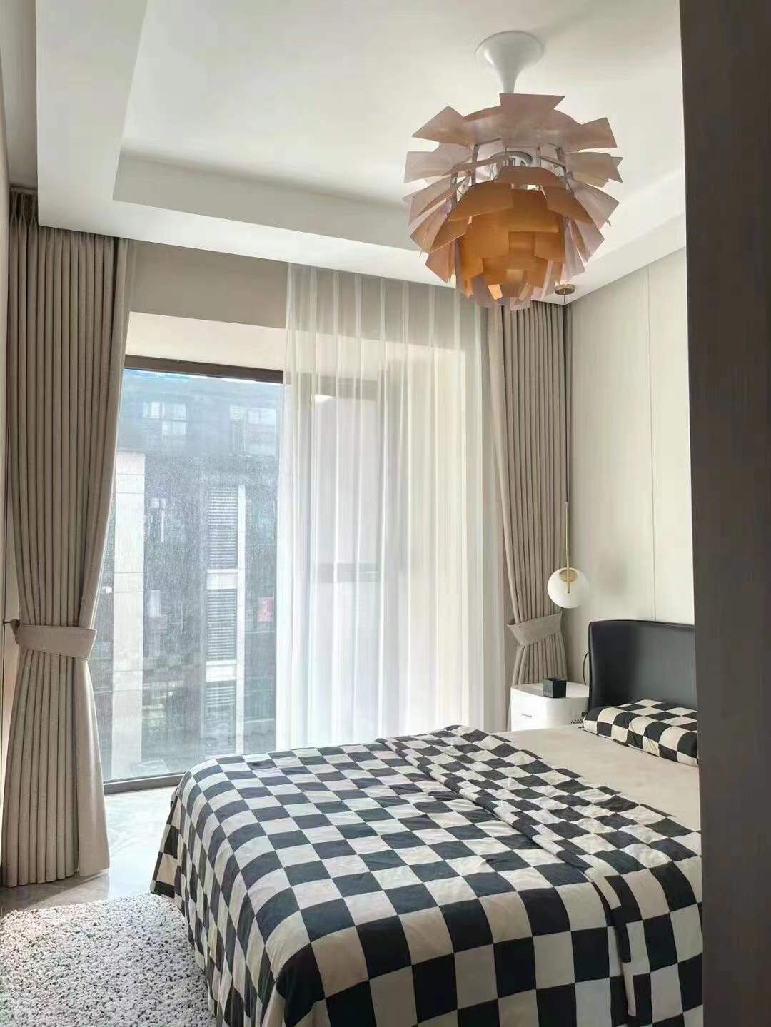 龍湖九里晴川-現(xiàn)代簡約-臥室設計效果圖